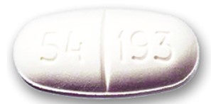 oval white pill