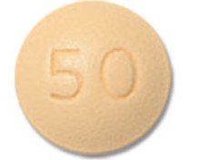 round light orange tablet