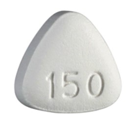 triangular white tablet