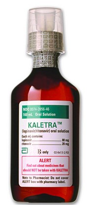 bottle with cap and red solution 