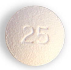 round white tablet