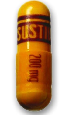 yellow capsule