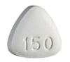 triangular white tablet
