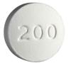 round whit tablet
