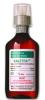 bottle with cap and red solution 