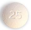 round white tablet