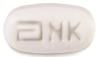 oval white tablet
