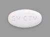 oval white table with "SV CTV" imprint